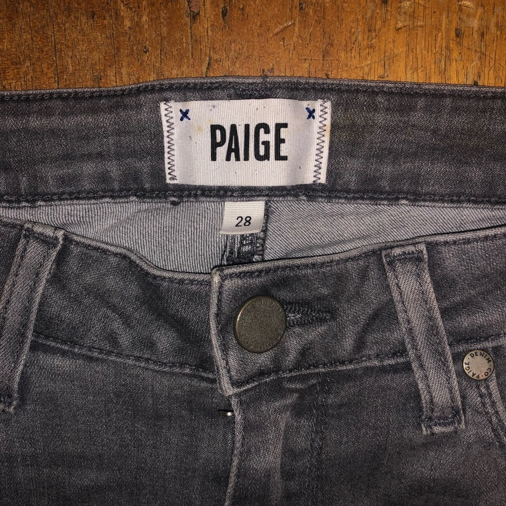 Paige Grey Skinny Jeans